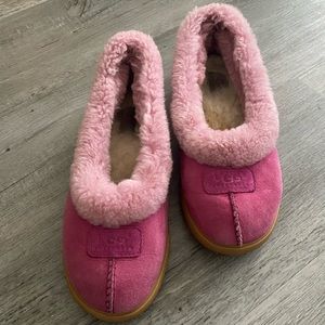 Ugh slip on flat moccasins